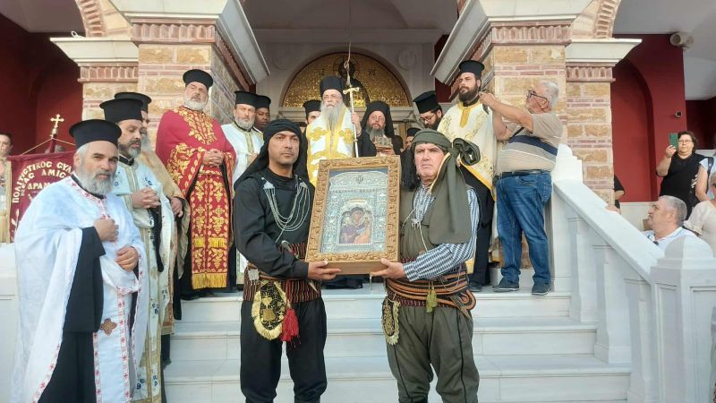 Η εορτή της Μεταμορφώσεως στη Λαυρεντιανή Μονή